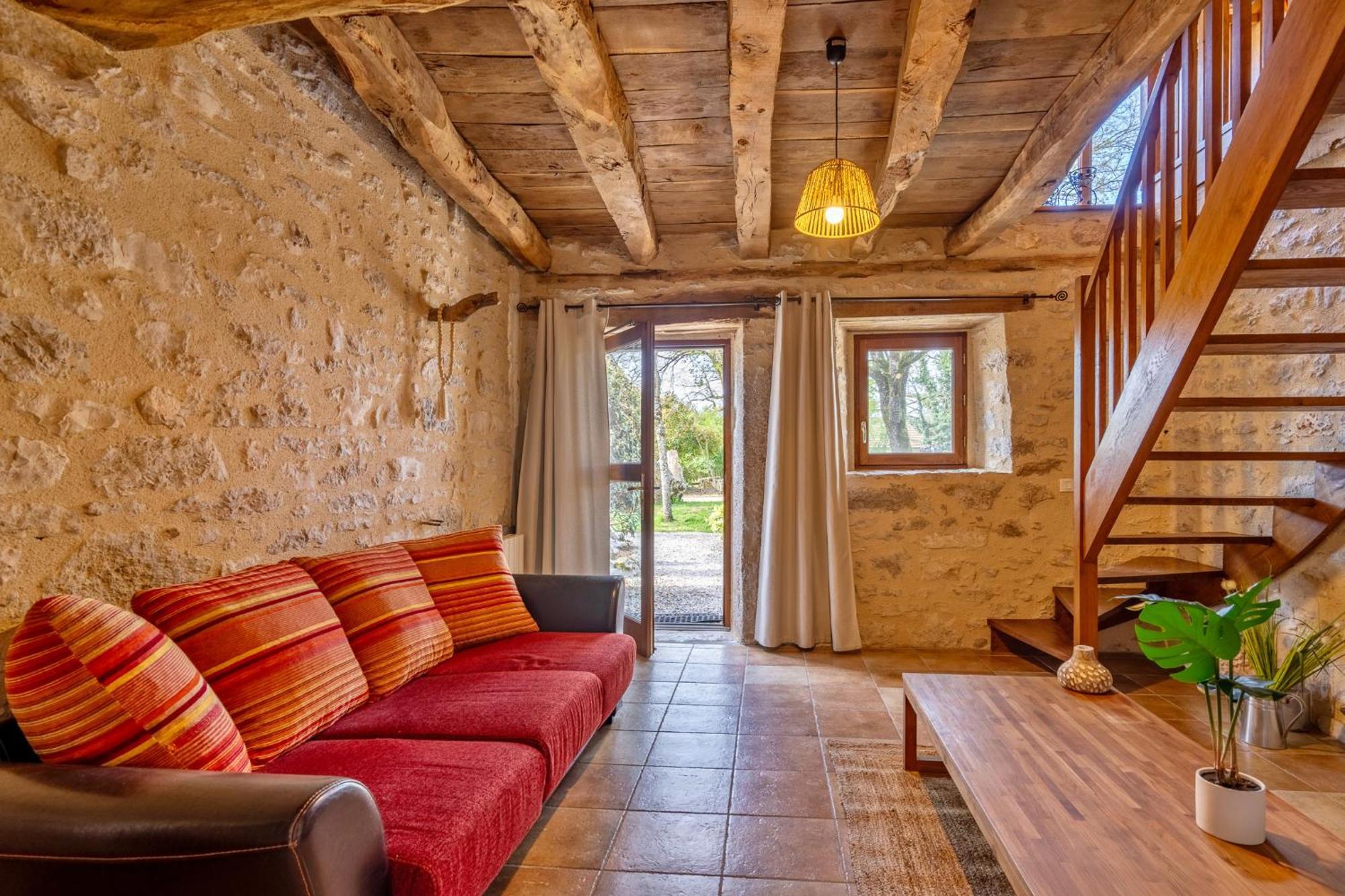 Chambres Et Jardin De Pierres Espedaillac Экстерьер фото