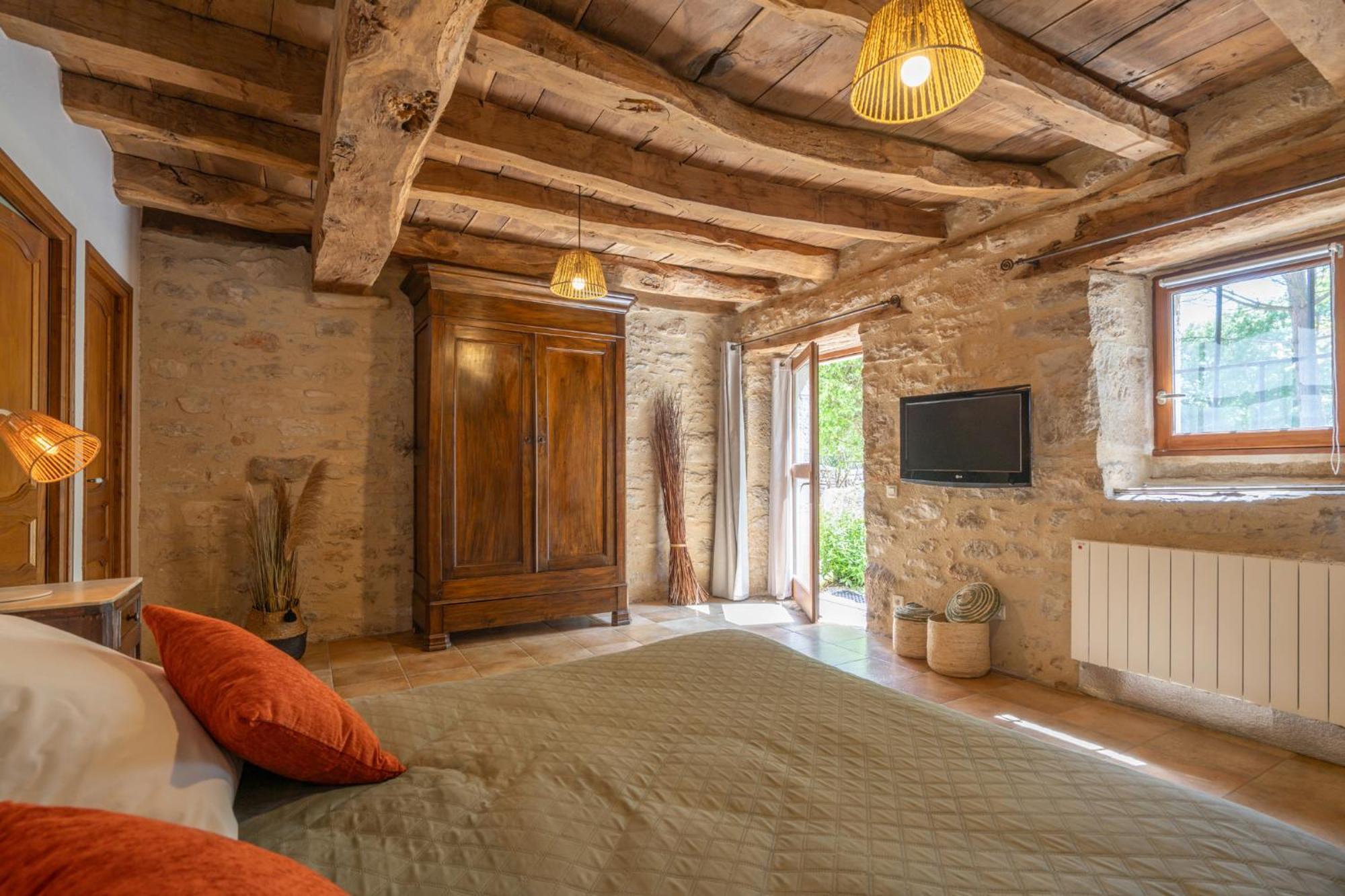 Chambres Et Jardin De Pierres Espedaillac Экстерьер фото
